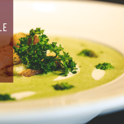 Creamy Greek-Style Pea Soup is an excellent White Wine pairing!