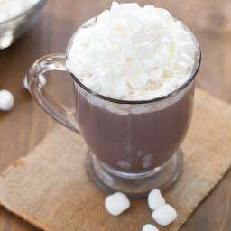 Creamy Hot Chocolate...Crockpot