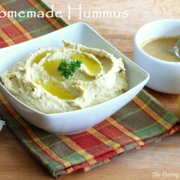 Creamy Hummus with Homemade Tahini Paste
