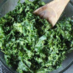 Creamy Kale Salad Recipe With Lemon