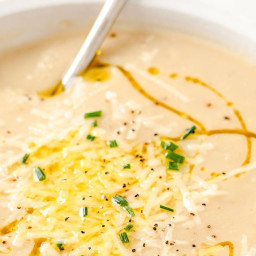 Creamy Keto Cauliflower Soup