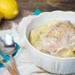 Creamy Lemon Slowcooker Chicken