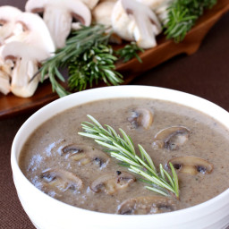 Creamy Marsala Mushroom Soup