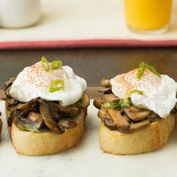 Creamy Mushroom Toasts Recipe by Tasty