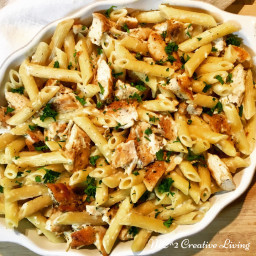 Creamy Pasta with Grilled Chicken