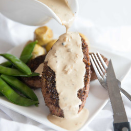 Creamy Peppercorn Sauce without Brandy