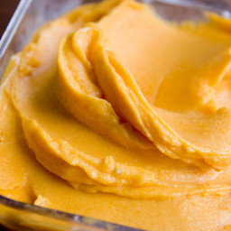 Creamy Persimmon Sorbet Recipe