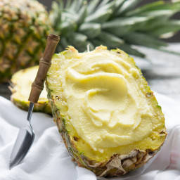 Creamy Pineapple Sorbet
