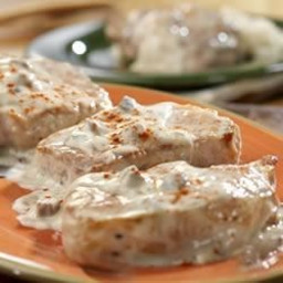 Creamy Ranch Pork Chops and Rice