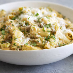 Creamy Rigatoni with Sausage and Fennel