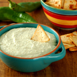 Creamy Roasted Hatch Chile Dip