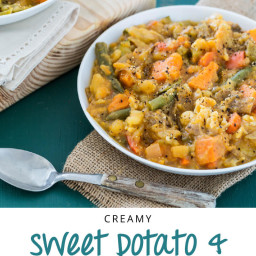 Creamy Sweet Potato and Vegetable Stew