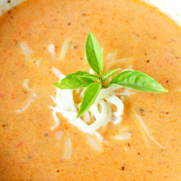 Creamy Tomato Bisque (with Fresh Tomatoes)