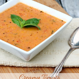 Creamy Tomato Parmesan Soup