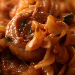 Creamy Tomato Shrimp Rotini Pasta Recipe by Tasty