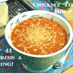 Creamy Tomato Soup (Vegan/Low Fat/Paleo/Low Sodium)
