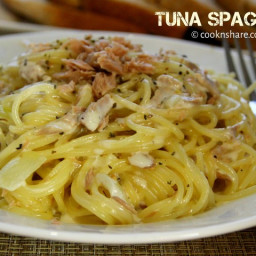 Creamy Tuna Spaghetti