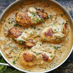 Creamy Tuscan Chicken (Step-By-Step Video!)