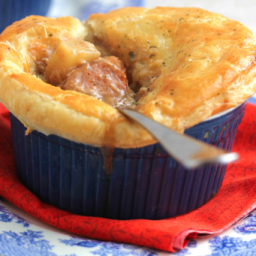 Creole Andouille and Chicken Pot Pie