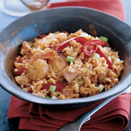 Creole Chicken and Ham Fried Rice