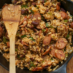 Creole Rice Skillet with Andouille Sausage