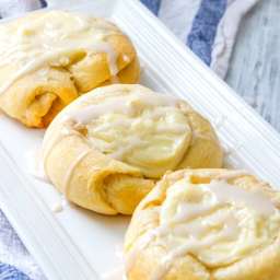 Crescent Roll Cheese Danishes