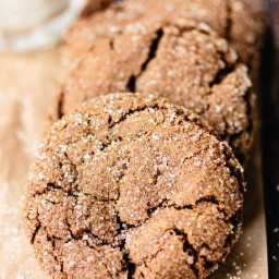 Crinkle-Top Gluten-Free Molasses Cookies • The Bojon Gourmet