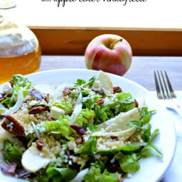 Crisp Apple Pecan Salad with Apple Cider Vinaigrette