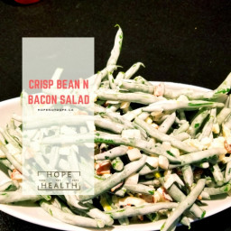 Crisp Bean Salad