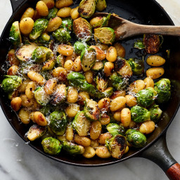 Crisp Gnocchi With Brussels Sprouts and Brown Butter