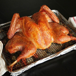 Crisp-Skinned Spatchcocked (Butterflied) Roast Turkey With Gravy Recipe