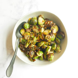 Crispy air-fryer Brussels sprouts