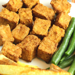Crispy Air Fryer Tofu [Vegan, Gluten-Free]