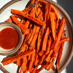 Crispy Baked Carrot Fries