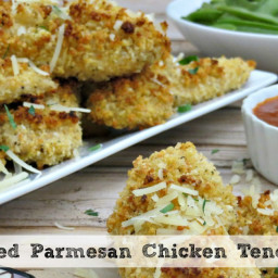 Crispy Baked Parmesan Chicken Tenders Recipe