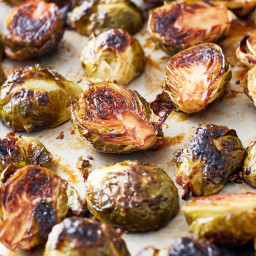Crispy Brussels Sprouts with Balsamic and Honey