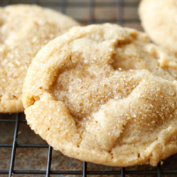 Crispy, Chewy, Peanut Butter Cookies {traditional and gluten free recipes i
