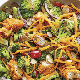 Crispy Chicken-and-Broccoli Salad