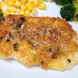 Crispy Chicken Topped with Maple-Mustard Sauce