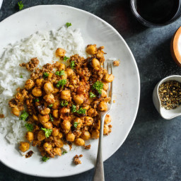 Crispy Chickpeas With Beef