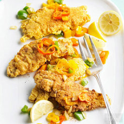 Crispy Fish and Peppers