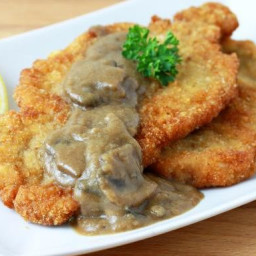 Crispy Fried Pork Chops (Jaeger Schnitzel)
