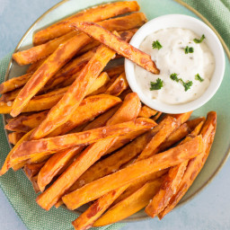 Crispy Fried Sweet Potato Fries