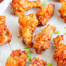 Crispy Korean Air Fried Chicken Wings