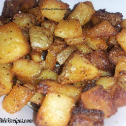 Crispy Oven Roasted Parmesan Potatoes