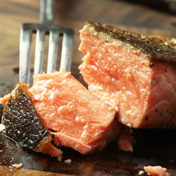 Crispy Pan-Seared Salmon Fillets Recipe