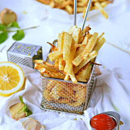 Crispy Parsnips fries
