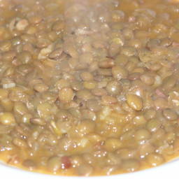 Croatian lentil stew