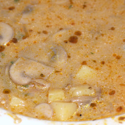 Croatian mushroom soup
