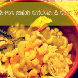 Crock-Pot Amish Chicken & Corn Soup Recipe
